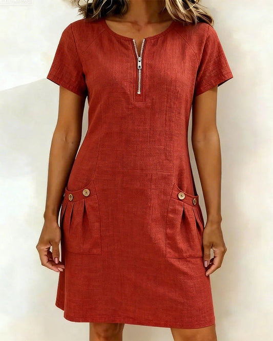 Marbelle — Baumwoll-Sommerkleid