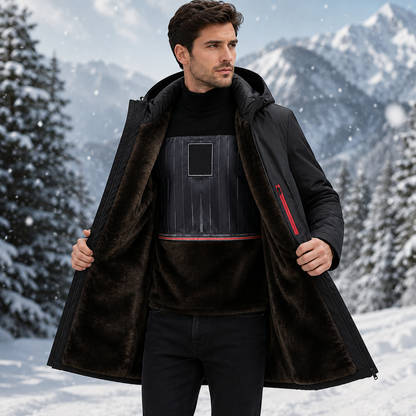 Boréal — Thermo-Mantel mit Steppung