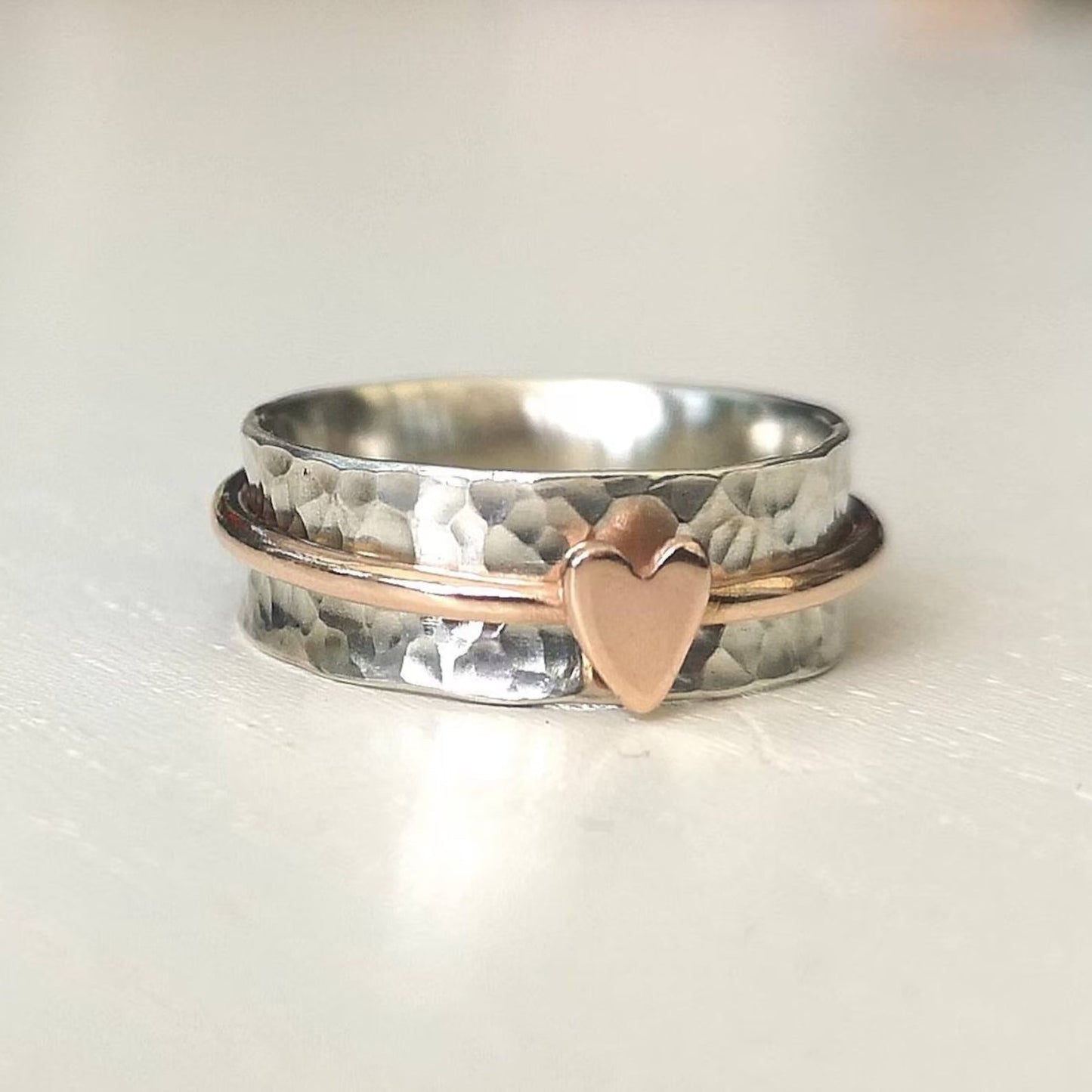 Herz — Silberner Herzring