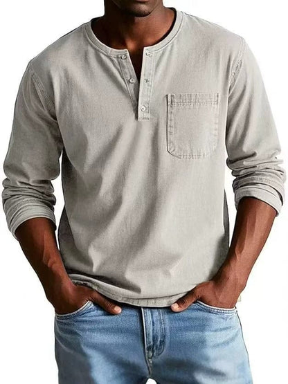 Der Weston — Vintage Henley Tee