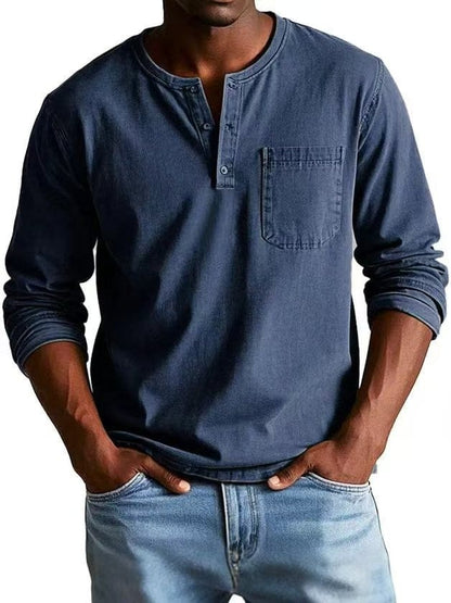 Der Weston — Vintage Henley Tee
