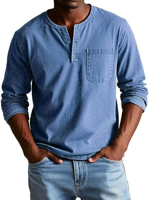 Der Weston — Vintage Henley Tee