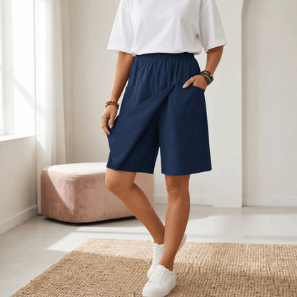 Skortée — Wickel-Skort mit elastischem Bund