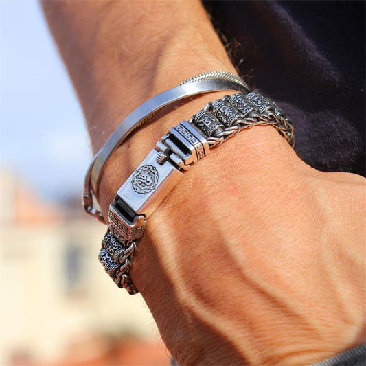 Mandrel — Tibetische Gebetsmühlen-Armband