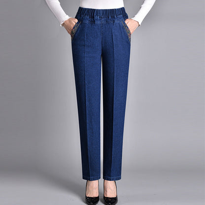 Céline — Jeans mit geradem Schnitt und elastischem Bund