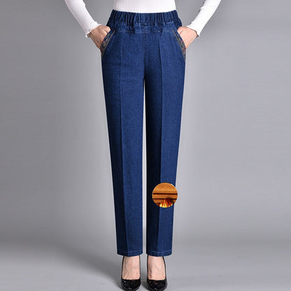 Céline — Jeans mit geradem Schnitt und elastischem Bund