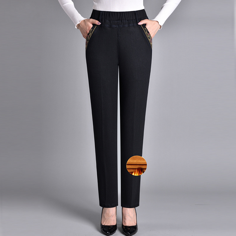 Céline — Jeans mit geradem Schnitt und elastischem Bund