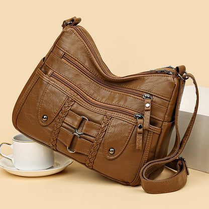 Vaudoire — Vintage-Style Umhängetasche