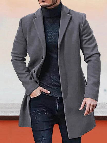 Breval — Herren Strukturierte Schnallenjacke
