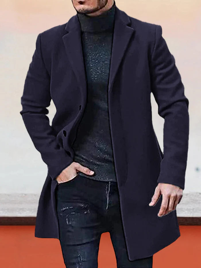 Breval — Herren Strukturierte Schnallenjacke
