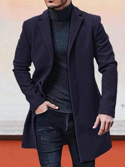 Breval — Herren Strukturierte Schnallenjacke