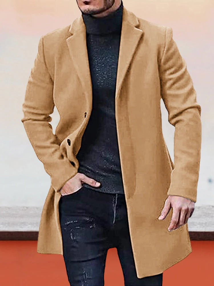 Breval — Herren Strukturierte Schnallenjacke