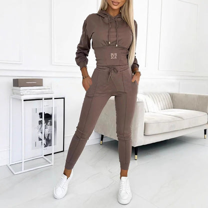 Souplesse — Slim-Fit Hoodie & High-Waist Jogger Set