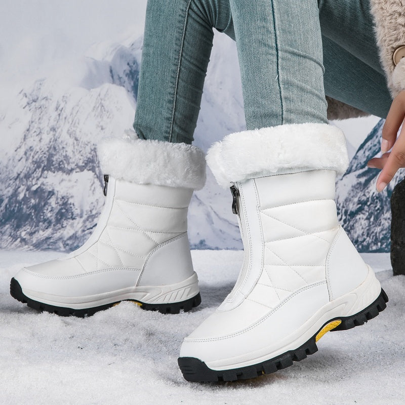 Elowyn — Warme Schneestiefel mit Reißverschluss