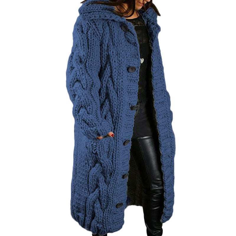Ondine — Grobstrick-Cardigan-Mantel