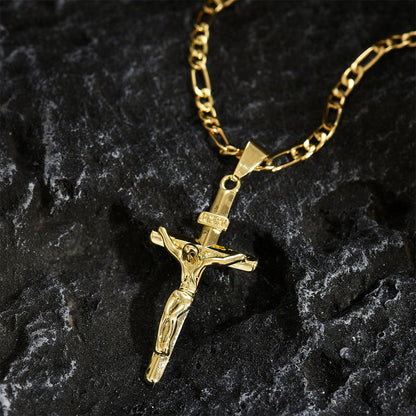 Aurum — Kreuzanhänger Halskette
