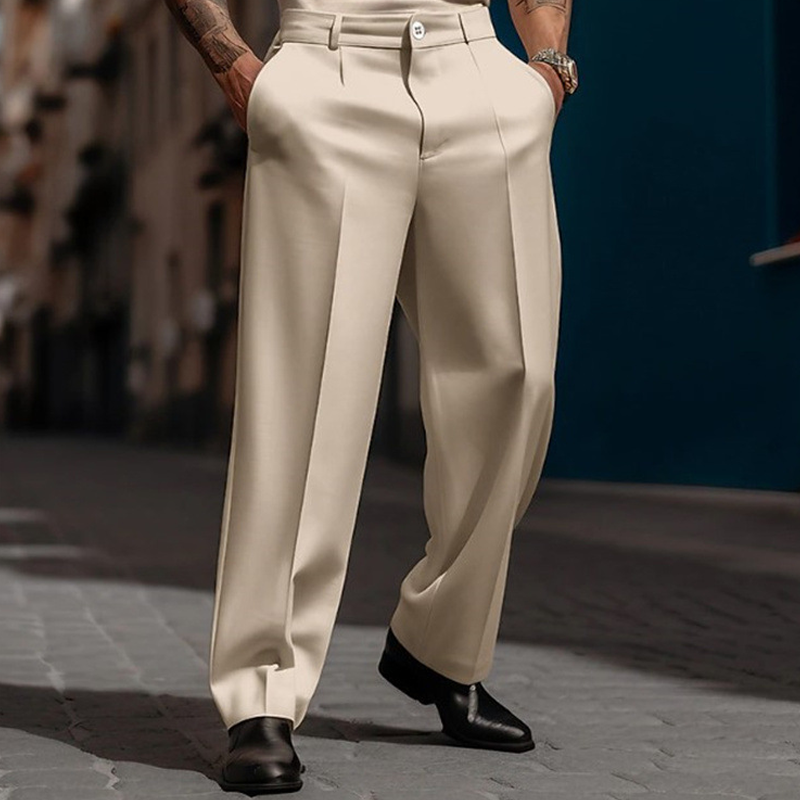 Belmore — Plissierte Weite-Hosen