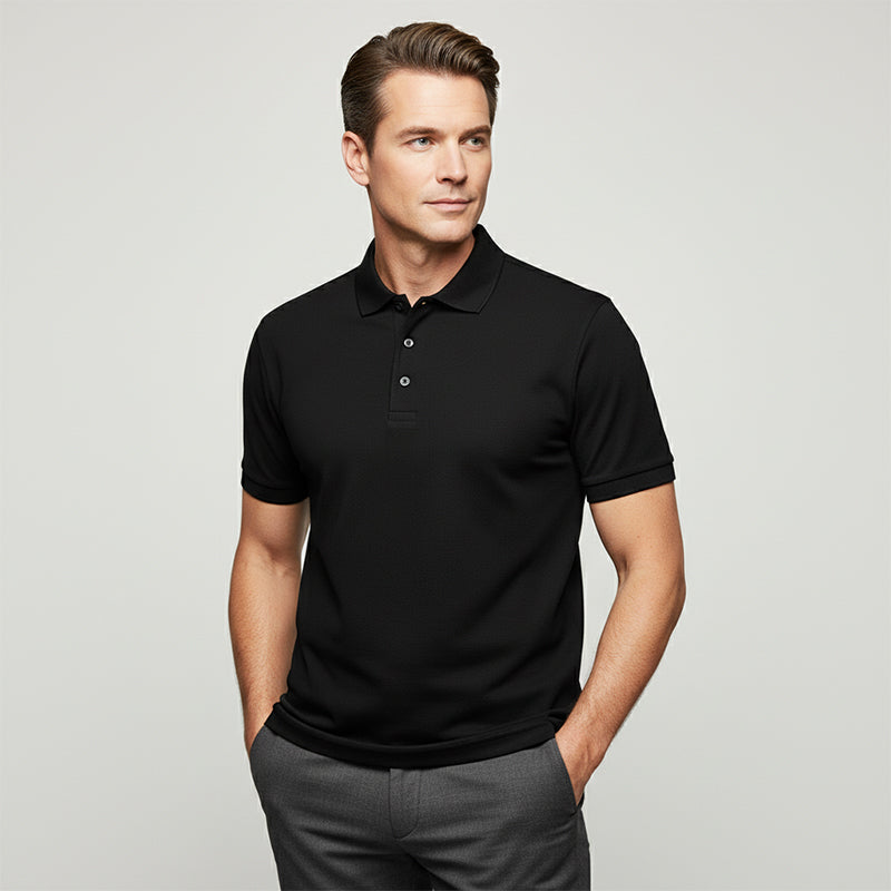Corveil — Schnell trocknendes Poloshirt mit Kragen