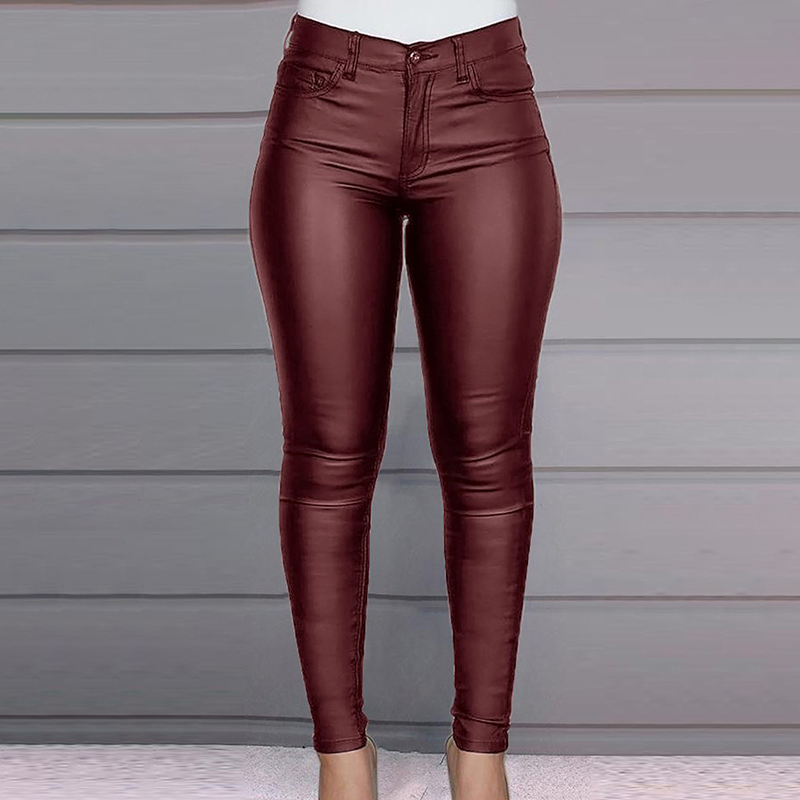 Adriane — Hochtaillierte Slim-Fit Skinny Pants