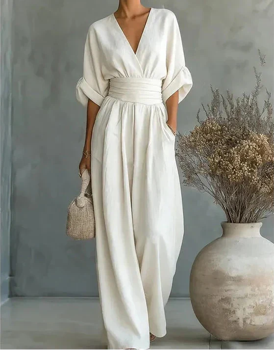 Daniela — Eleganter Jumpsuit mit weitem Bein