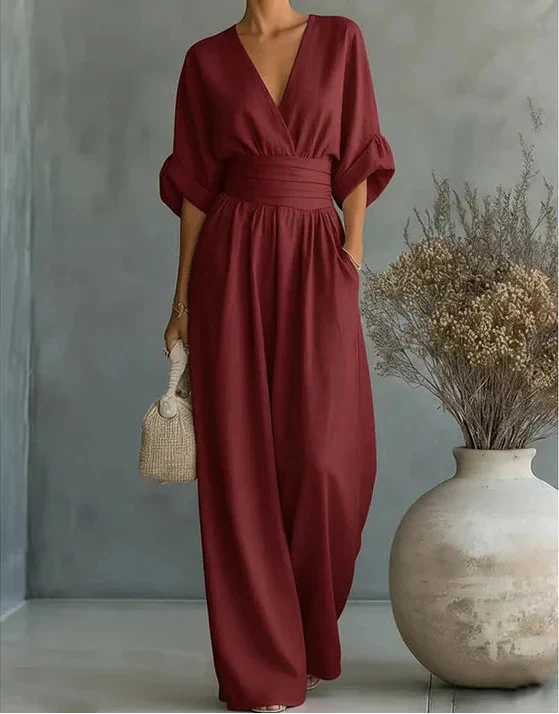 Daniela — Eleganter Jumpsuit mit weitem Bein