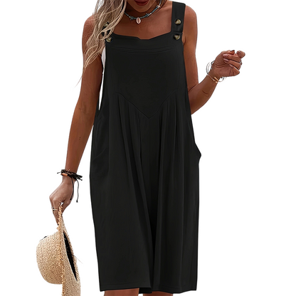 Brízal – Ärmelloser Jumpsuit mit weitem Bein