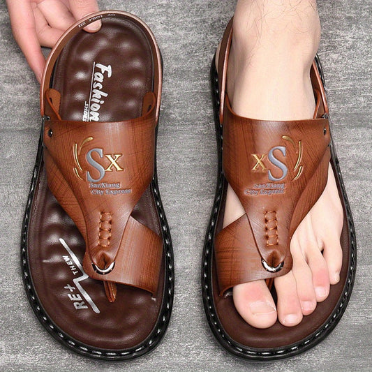 Aldric — Weichleder-Sandalen mit Orthopädischer Stütze