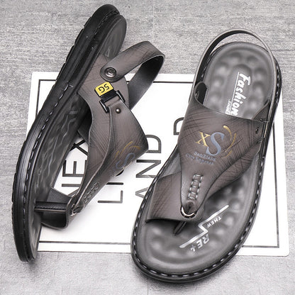 Terrano — Leder Outdoor Sandalen