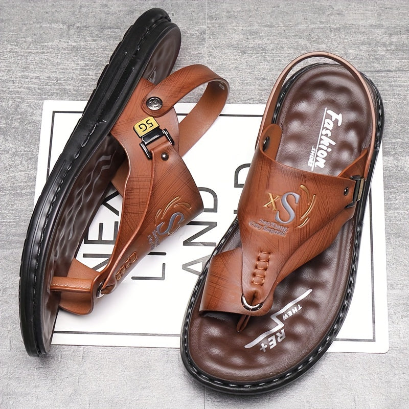 Terrano — Leder Outdoor Sandalen
