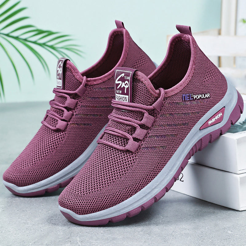 Aurellis — Atmungsaktive, gepolsterte Slip-On Sneakers