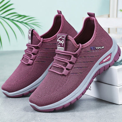 Aurellis — Atmungsaktive, gepolsterte Slip-On Sneakers