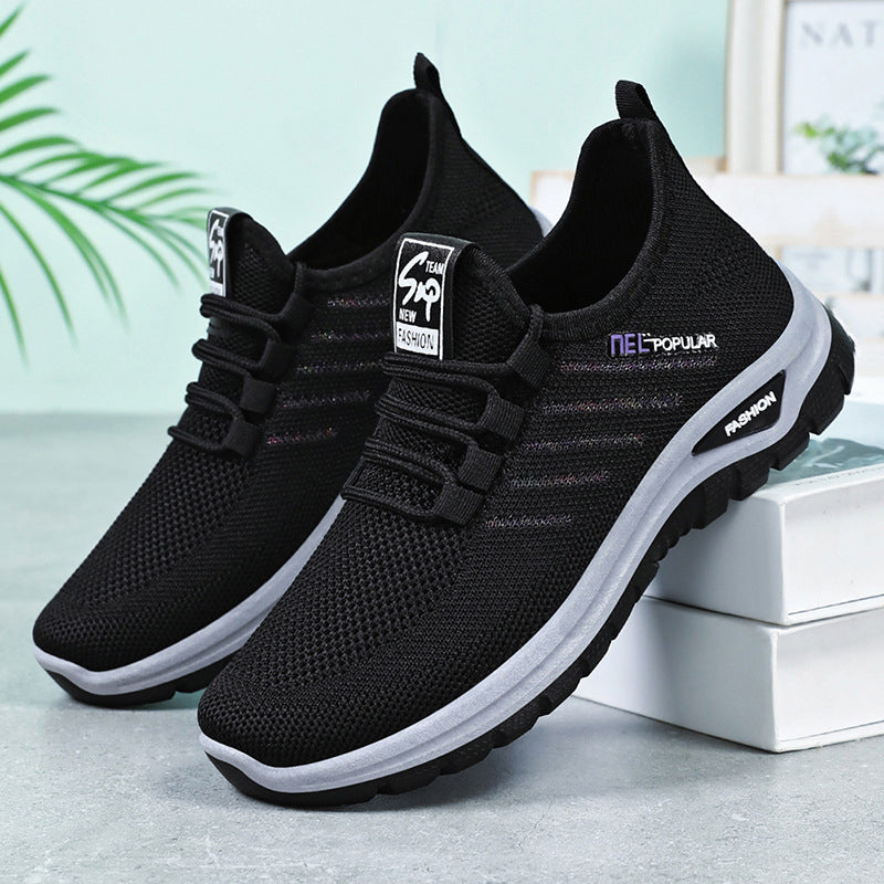 Aurellis — Atmungsaktive, gepolsterte Slip-On Sneakers