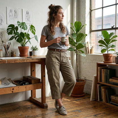 Kastelle — Entspannte Cargo Capris